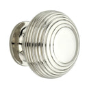 Spira Brass - Beehive Large 40mm Cupboard Knob  - Polished Nickel - SB2301PN - Choice Handles