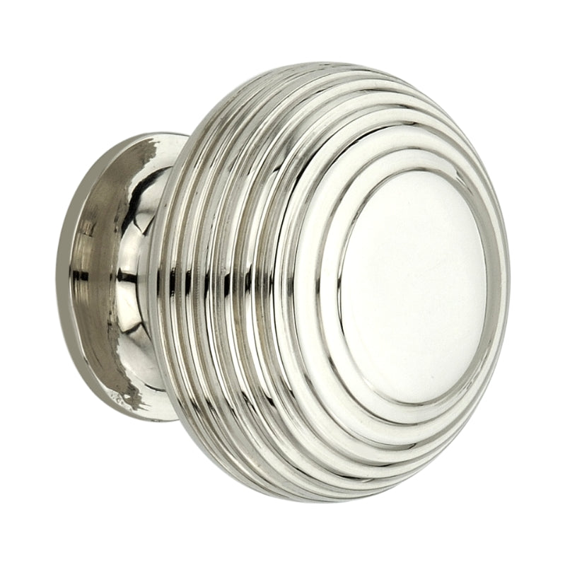 Spira Brass - Beehive Small 30mm Cupboard Knob  - Polished Nickel - SB2302PN - Choice Handles