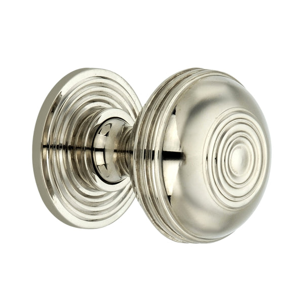 Spira Brass - Preston Large 38mm Cupboard Knob  - Polished Nickel - SB2305PN - Choice Handles