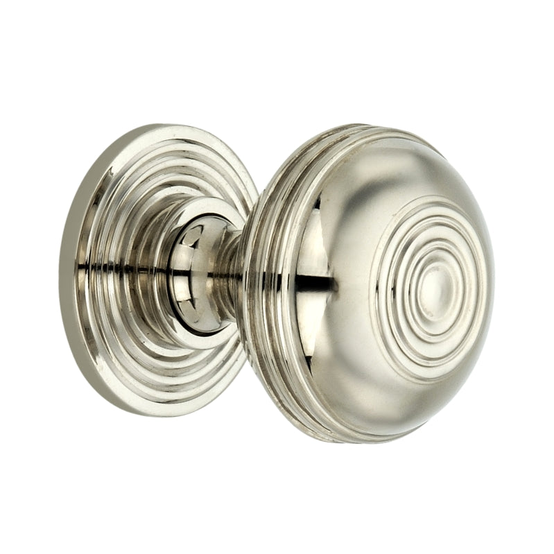 Spira Brass - Preston Large 38mm Cupboard Knob  - Polished Nickel - SB2305PN - Choice Handles