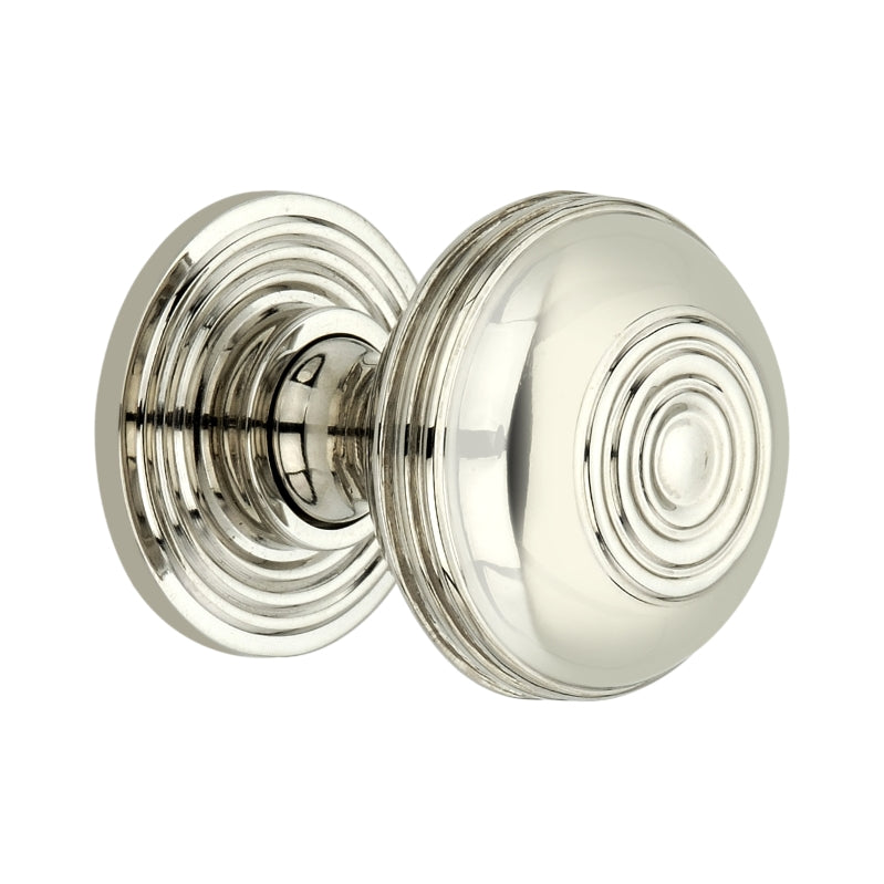 Spira Brass - Preston Small 32mm Cupboard Knob  - Polished Nickel - SB2306PN - Choice Handles