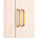 Spira Brass - Curve Bar Cabinet Handle Small  - Satin Brass - SB2401SB - Choice Handles