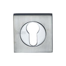 Sorrento Euro Profile Cylinder Escutcheon Square Apollo finish
 - SC-SQ0192-AP