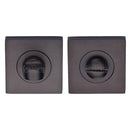 Sorrento Square Thumbturn &amp; Emergency Release Matt Bronze Finish
 - SC-SQ0195-MBZ