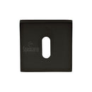 Sorrento Concealed Square Keyhole Escutcheon Matt Black finish
 - SC-SQ5002-BLK