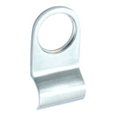 Prima - Round Top Front Door Cylinder Pull 80mm x 41mm - Satin Chrome Plate - SCP106