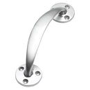 Prima - Bow Door Pull Handle 190mm x 40mm - Satin Chrome Plate - SCP112B