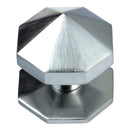 Prima - Carousel Centre Door Knob - Satin Chrome Plate - SCP12B