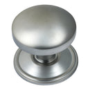 Prima - Dome Centre Door Knob - Satin Chrome Plate - SCP1311