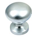 Prima - Round Centre Door Knob - Satin Chrome Plate - SCP1348