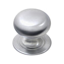 Prima - Victorian Solid Cabinet Cupboard Knob - Satin Chrome Plate - SCP140B
