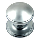 Prima - Princess Centre Door Knob - Satin Chrome Plate - SCP16