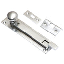 Prima - Swan Necked Door Bolt 205mm x 39mm - Satin Chrome Plate - SCP2000B