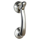 Prima - Bow Front Door Knocker 135mm x 42mm - Satin Chrome Plate - SCP2005