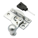 Prima - Window Claw Fastener Ball End Locking - Satin Chrome Plate - SCP2020L