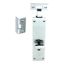 Prima - Slide Locking Flush Door Bolt 152mm x 38mm - Satin Chrome Plate - SCP2034A
