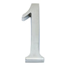 Prima - Door Numeral Pin Fix 102mm - Satin Chrome Plate - SCP220/1