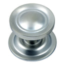 Prima - Victorian Centre Door Knob - Satin Chrome Plate - SCP669