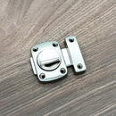 Spira Brass - Sigma Bahroom Latch Small  - Satin Nickel - SL01SN - Choice Handles