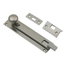 Prima - Swan Necked Door Bolt 152mm x 36mm - Satin Nickel - SN2000A