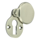Prima - Covered Heavy Door Keyhole Escutcheon 42mm x 33mm - Satin Nickel - SN624