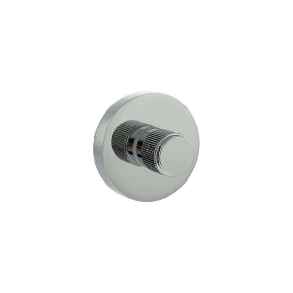 Senza Pari Linear WC Turn and Release on Minimal Round Rose - Polished Chrome - SPRLWCPC