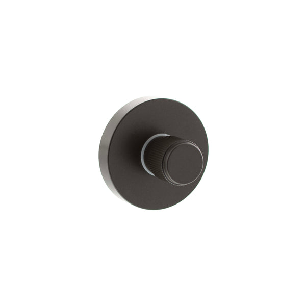 Senza Pari Linear WC Turn and Release on Minimal Round Rose - Urban Dark Bronze - SPRLWCUDB