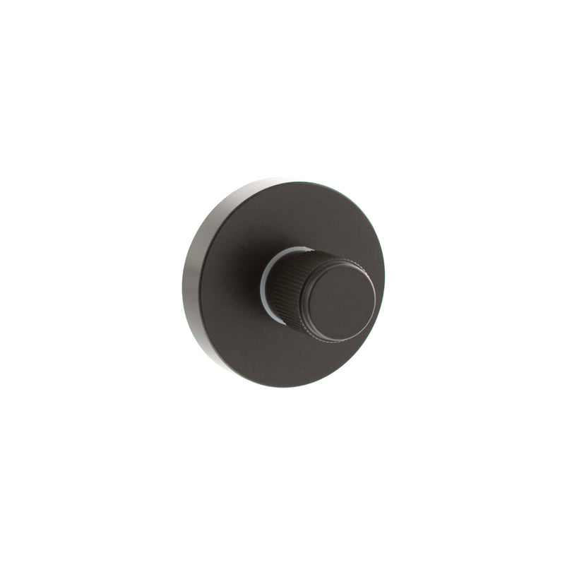 Senza Pari Linear WC Turn and Release on Minimal Round Rose - Urban Dark Bronze - SPRLWCUDB