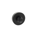 Senza Pari WC Turn and Release on Round Rose - Matt Black - SPROWCMB - Choice Handles