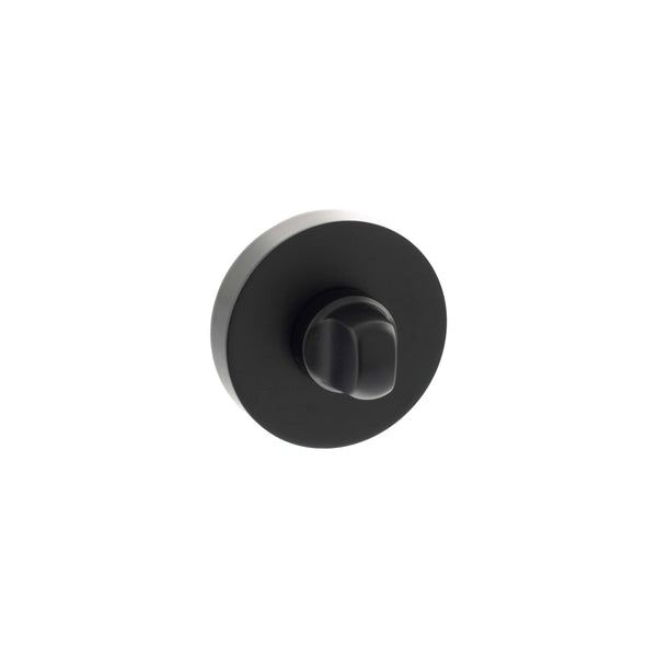 Senza Pari WC Turn and Release on Round Rose - Matt Black - SPROWCMB