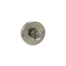 Senza Pari WC Turn and Release on Round Rose - Satin Nickel - SPROWCSN - Choice Handles