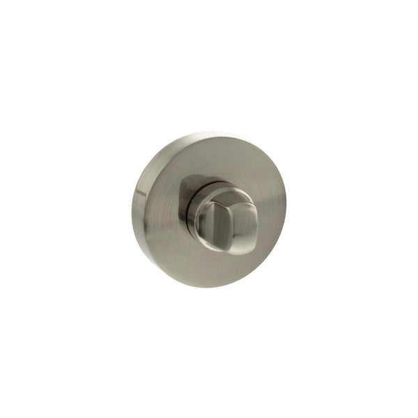 Senza Pari WC Turn and Release on Round Rose - Satin Nickel - SPROWCSN