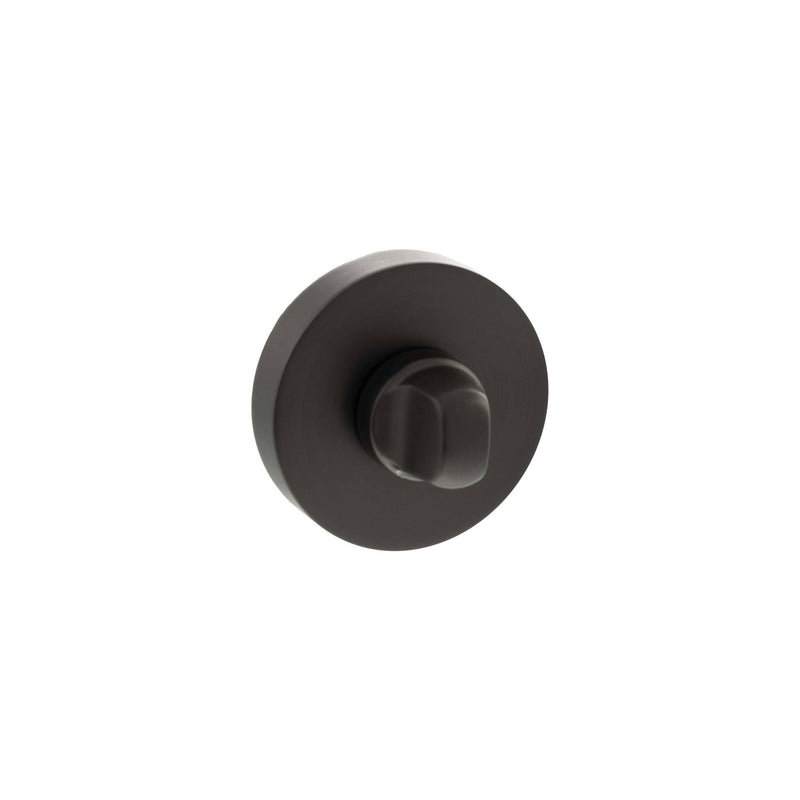 Senza Pari WC Turn and Release on Round Rose - Urban Dark Bronze - SPROWCUDB