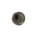 Senza Pari WC Turn and Release on Minimal Round Rose - Antique Brass - SPRWCAB - Choice Handles
