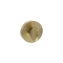 Senza Pari WC Turn and Release on Minimal Round Rose - Satin Brass - SPRWCSB - Choice Handles