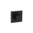 Senza Pari WC Turn and Release on Minimal Square Rose - Matt Black - SPWCMB - Choice Handles