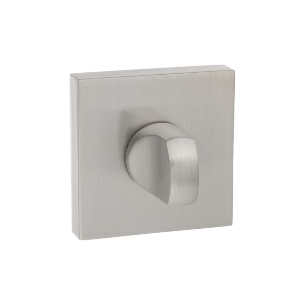 Senza Pari WC Turn and Release *for use with ADBCE* on Flush Square Rose - Satin Nickel - SPWCSN