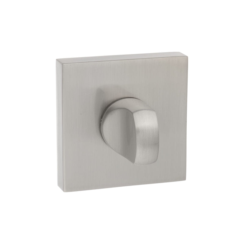 Senza Pari WC Turn and Release *for use with ADBCE* on Flush Square Rose - Satin Nickel - SPWCSN