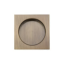 Sliding Square Flush Pull Pair Polished Chrome - SQ2327-AT - Choice Handles