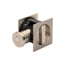 Tubular Lock with Square Privacy Turn & Release Satin Nickel - SQ2801-50-SN