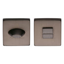 Heritage Brass Thumbturn & Emergency Release for Bathroom & Bedroom Doors Matt Bronze finish - SQ4043-MB - Choice Handles