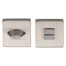 Heritage Brass Thumbturn & Emergency Release  for Bathroom & Bedroom Doors  Satin Nickel finish - SQ4043-SN - Choice Handles