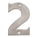 Steel Line Numeral 2 - 3" Steel Line - SS-1560 2-S - Choice Handles