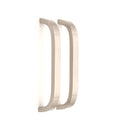 Spira Brass - Curve Bar Cabinet Handle Large  - Satin Silver - SB2403SS - Choice Handles