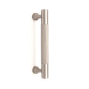 Spira Brass - Knurled Bar Handles Medium  - Satin Silver - SB2414SS - Choice Handles