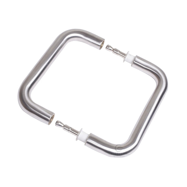 Steel Line Door Pull Handle Back to Back 150mm Satin Stainless Steel finish
 - SS-D190011-S - Choice Handles