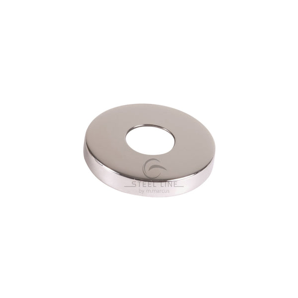 Steel Line Concealed Fixing Pack (for 19mm Tube) Polished Stainless Steel finish
 - SS-D190022-P - Choice Handles