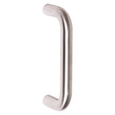 Steel Line Door Pull Handle Bolt Fix 225mm Satin Stainless Steel finish
 - SS-D220003-S - Choice Handles