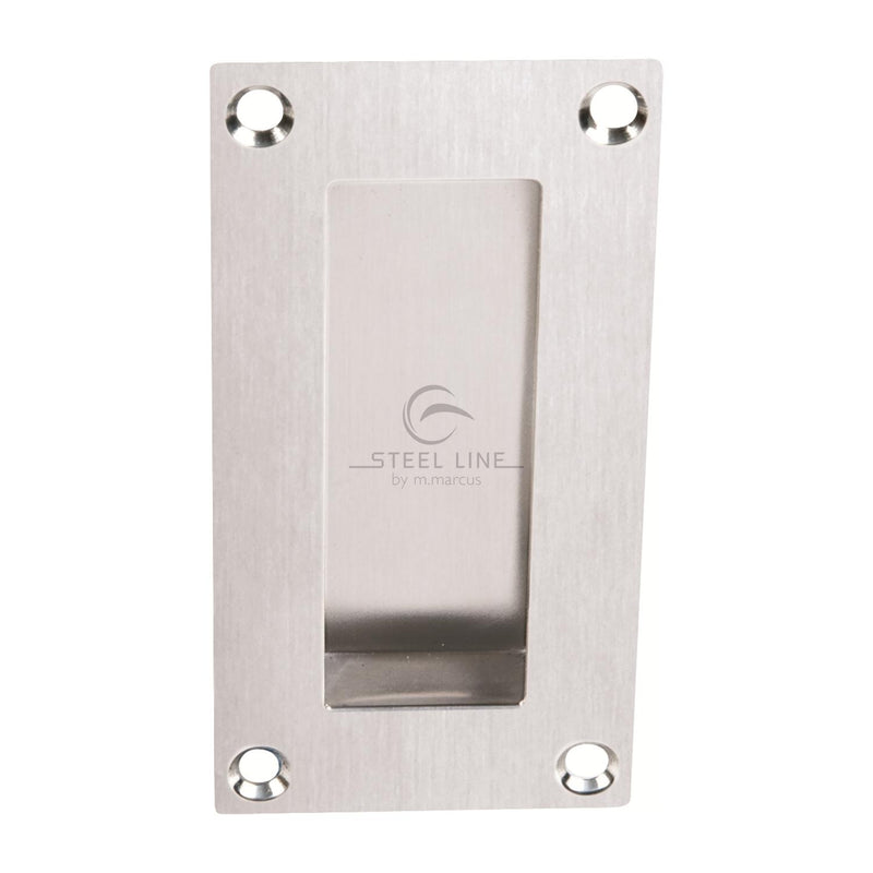 Steel Line Flush Pull Satin Stainless Steel finish
 - SS-FPULL003-S - Choice Handles