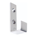 Steel Line Single Robe Hook Stainless Steel Polished Stainless Steel finish - SS-HOOK002-P - Choice Handles